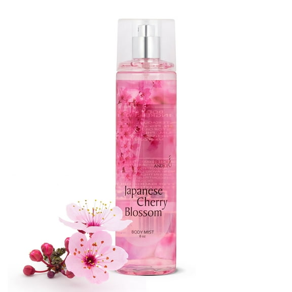 Japanese Cherry Blossom Body Mist for Women, Fine Fragrance Body Spray, Lightweight Daily Perfume Mist, Self Care Beauty Gift