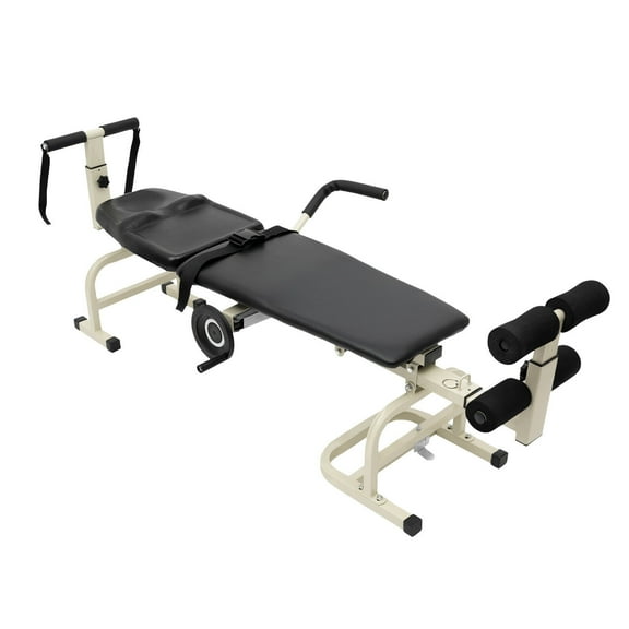 Body Stretcher Cervical Spine Stretcher Machine,Neck Stretcher Cervical Massage Traction Tables Portable, Lumbar Stretch Device Traction Bed Therapy Massage Table for Cervical Spine