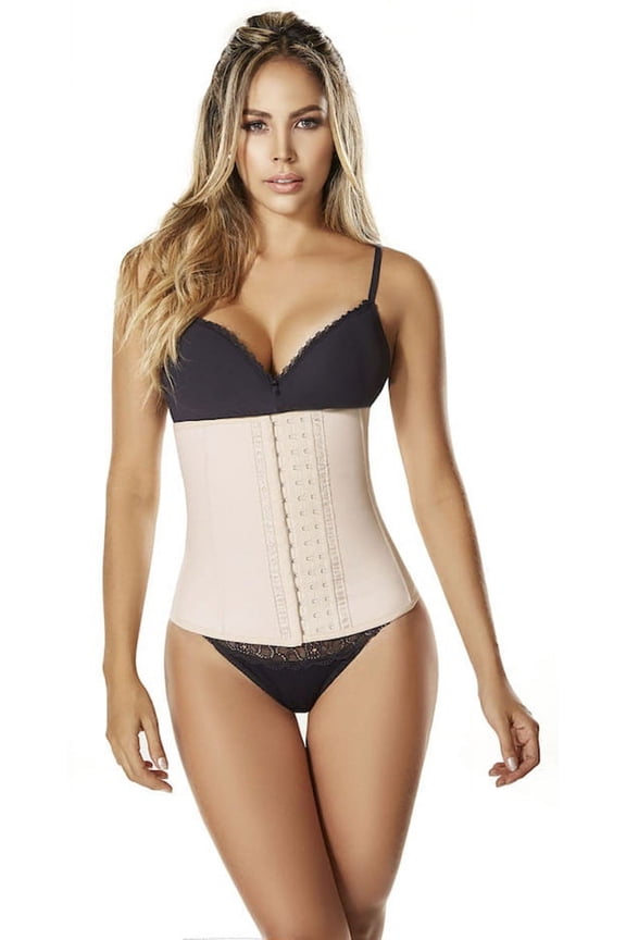 Body Suit For Women 3-Row Hooks Rods For Extra Support High Waisted Strapless Lovehandles Leveler Waist Cincher