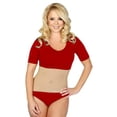 thumbnail image 1 of Body Suit with Sleeves, Red - Small & Medium, 1 of 1