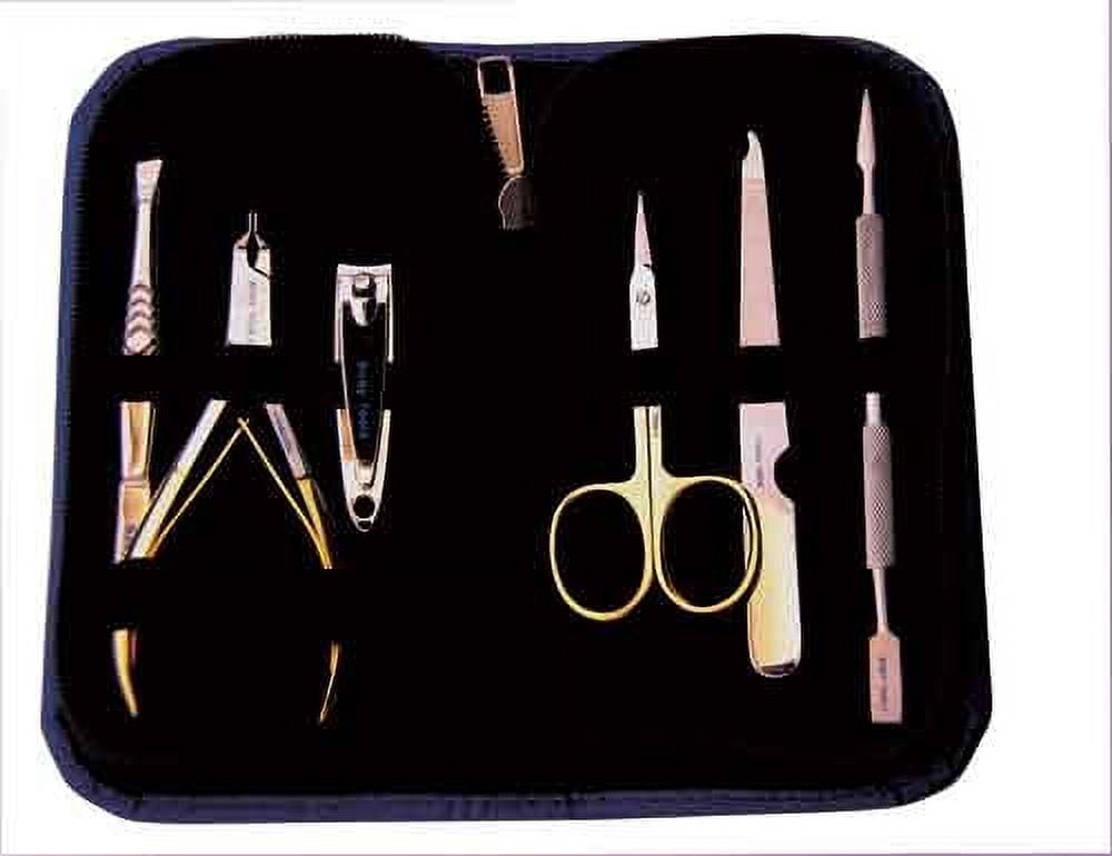 Body Toolz 6Piece Stainless Steel Manicure Set. Trim, Cut, Clean Your