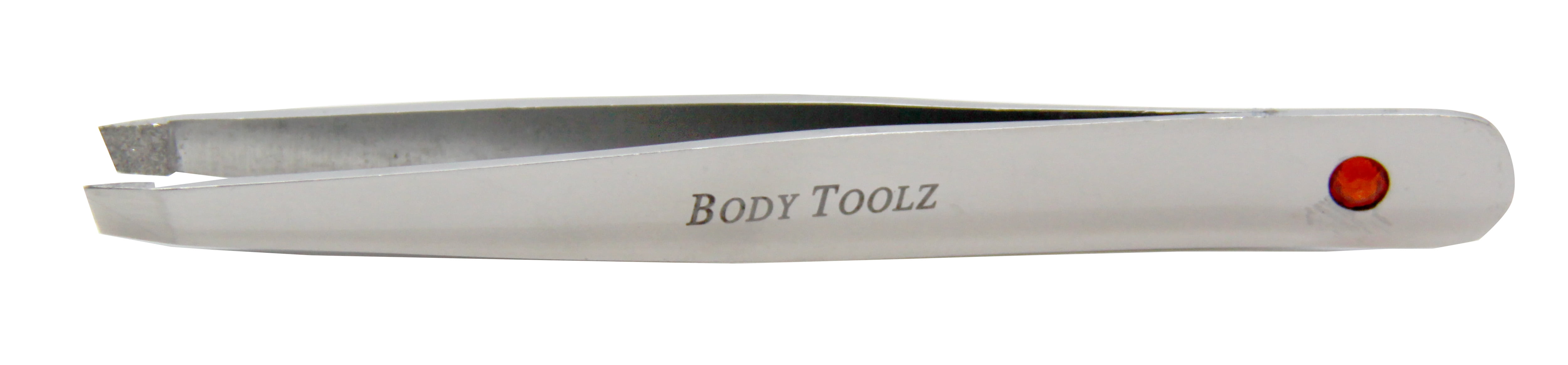 Body Toolz Diamond Pro Slant Tweezer Grips the Finest Hairs.