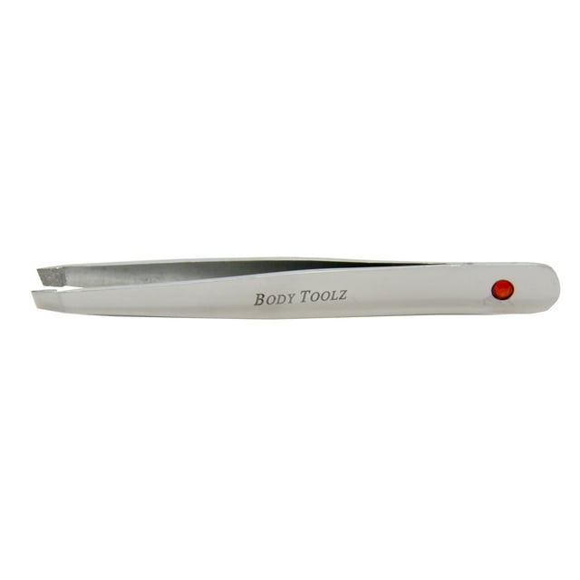 Body Toolz Diamond Pro Slant Tweezer Grips the Finest Hairs.