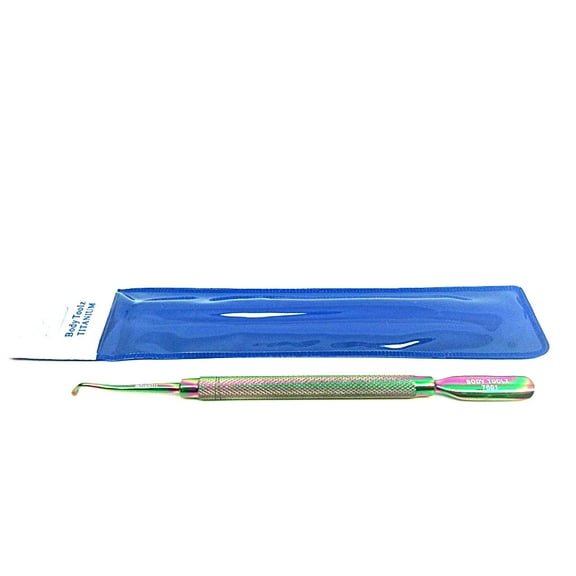 Body Toolz - Titanium Cuticle Pusher/Spoon BT7001