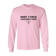 thumbnail image 1 of Body Under Construction Adult Long Sleeve T-shirt, 1 of 3