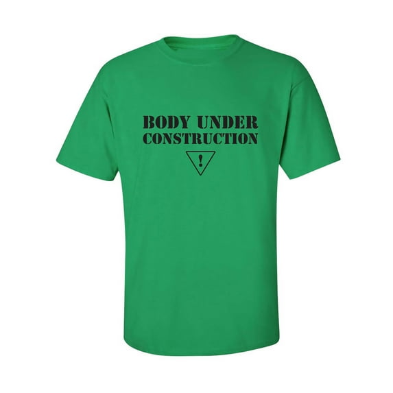 Body Under Construction Adult Short Sleeve T-shirt