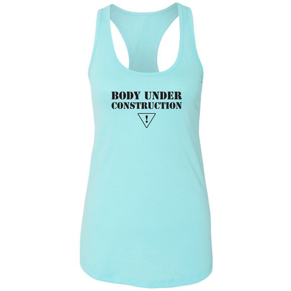 Body Under Construction Racerback Tank