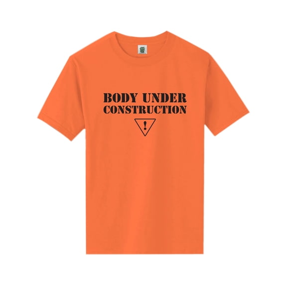 Body Under Construction Short Sleeve Neon T-Shirt