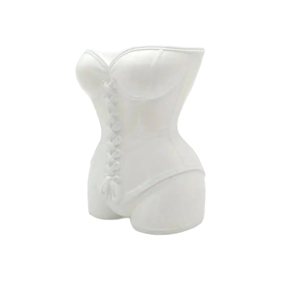 Body Vases Corset Female Form Flower Vases Moderns Abstract Home Decors Decorative Vase for Bookshelf Desktop Decors