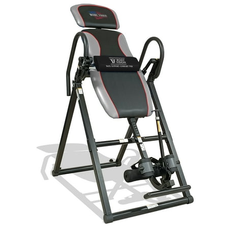 Body Vision IT 9690G Deluxe Heavy Duty Therapeutic Inversion Table Gray