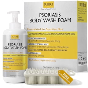 Body Wash | Psoriasis Body Wash Foam | Foaming Cleanser for Sensitive Skin