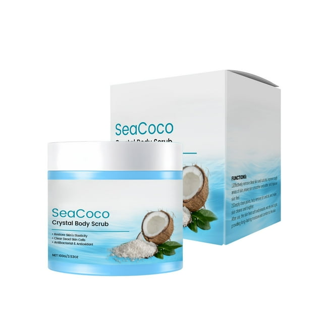 Body Wash, Body Scrub Crystalscrub for A Clear and Soft Skin 100G/3