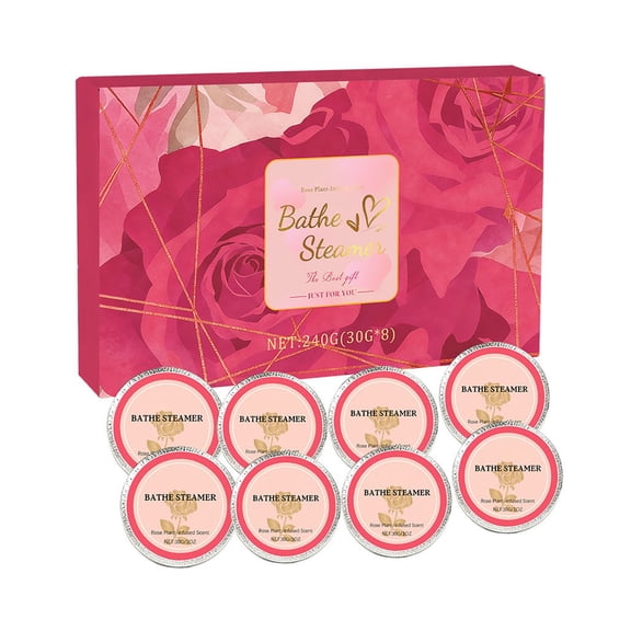 Body Wash,Soap Bar,Aromatherapy Bath Tablet, Rose Scented Bath Fizzy, Gentle Skin-Friendly, Fast Dissolving, Fragrant Bathing Experience(Multicolor1pc)