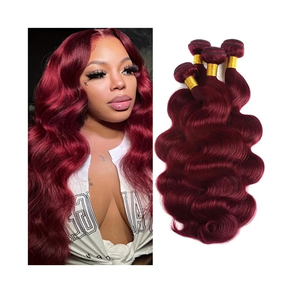 16 Inch Human Hair Weave Extension Bundle Body Wave Brazilian Remy 10A Brazilian Body Wave Human Hair Bundles 14 16 18 Inch  main image 3