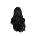 thumbnail image 1 of Body Wave Lace Front Wigs Human Hair 13x4 HD Transparent Lace Frontal Wigs Human Hair for Women 180 Density Glueless Wigs Human Hair Pre Plucked Natural Black 26 Inch, 1 of 8
