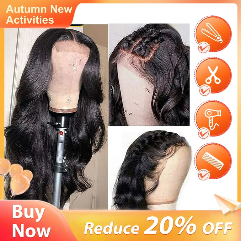 Lace Closure Human Hair Lace Front Wigs Baby Body Wave Lace