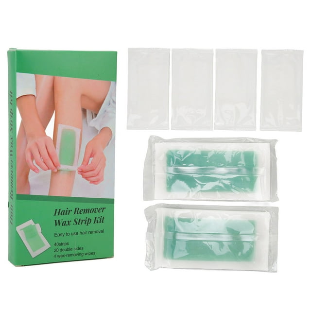 Body Wax Strip Gentle Portable Tear Off Hair Removal Wax Strip for Leg