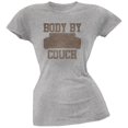 thumbnail image 1 of Body by Couch Heather Grey Juniors Soft T-Shirt - 2X-Large, 1 of 1