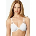 thumbnail image 1 of Wacoal Women's Body Unlined Front Close Underwire Racerback Bra, White, 38D, 1 of 2