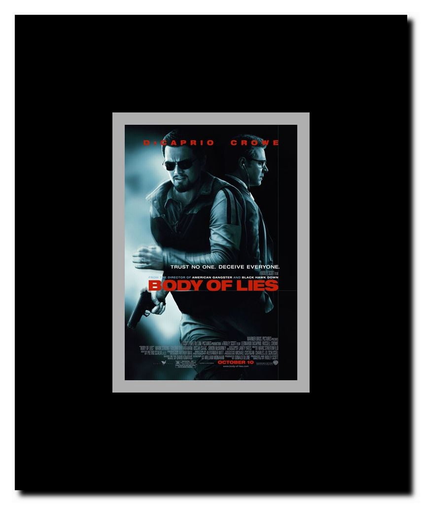 Body of Lies Framed Movie Poster