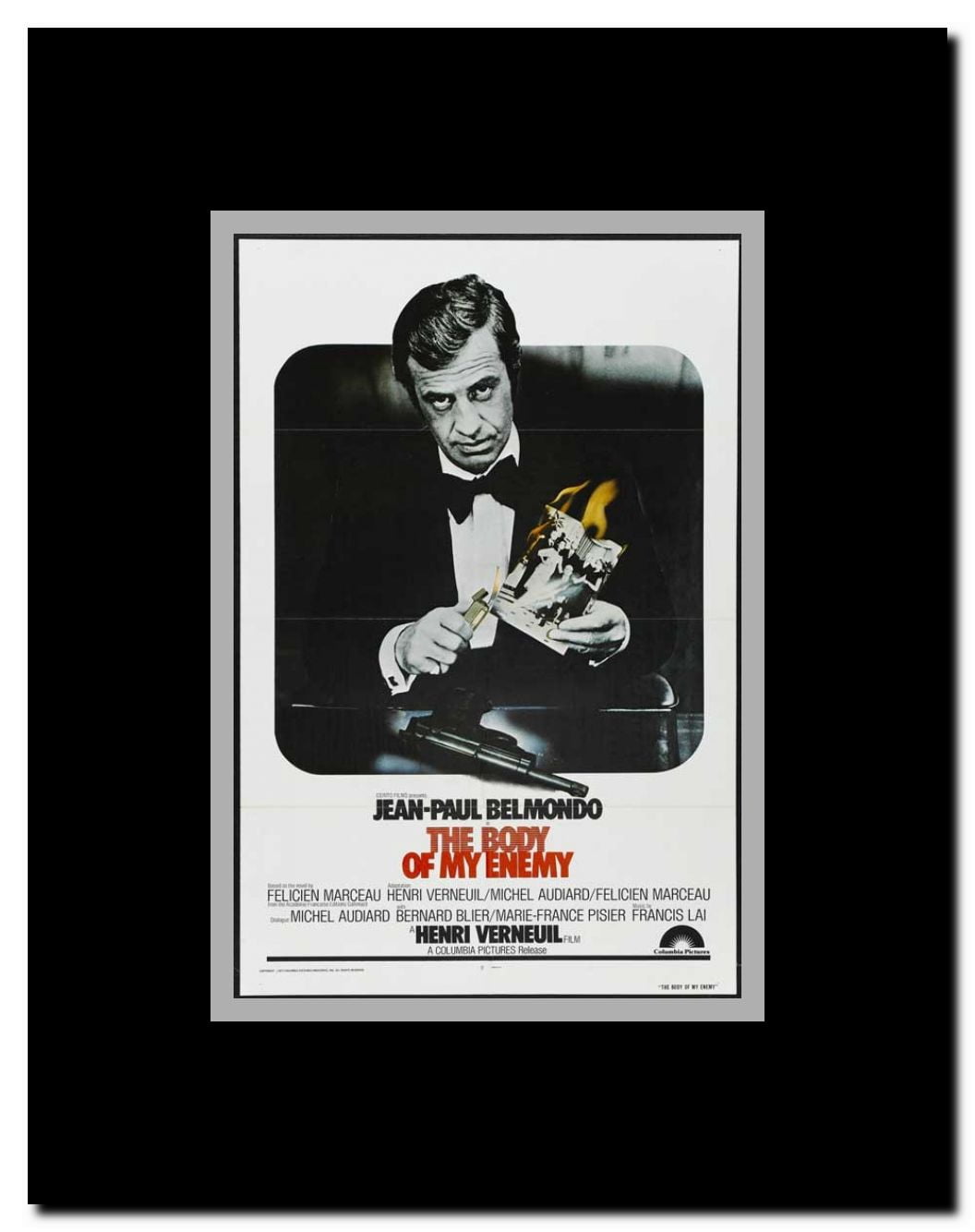 Body of My Enemy Framed Movie Poster