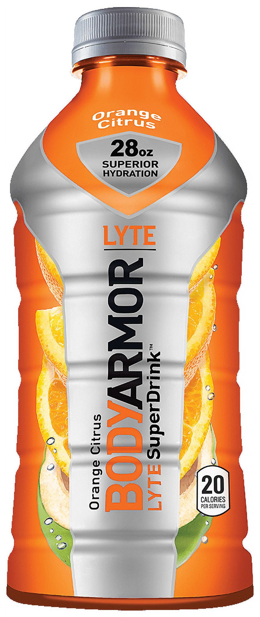 BodyArmor Lyte SuperDrink Orange Citrus 28 oz Pack of 12