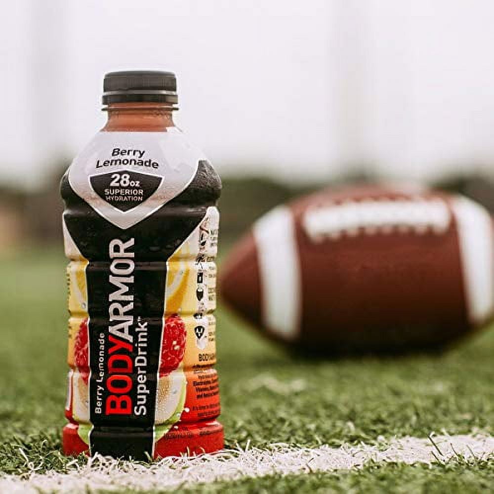 BodyArmor SuperDrink, Electrolyte Sport Drink, 28 oz, Pack of 12 (Berry ...