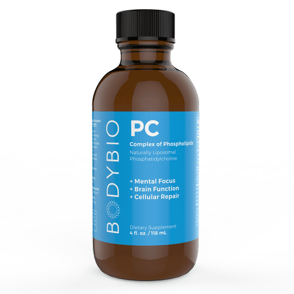 BodyBio - PC Brain Supplement 4 fl. oz. Phosphatidylcholine
