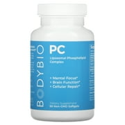 BodyBio PC, Liposomal Phospholipid Complex, 60 Non-GMO Softgels