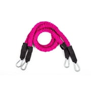 BodyBoss Resistance Bands - Custom Resistance Bands for Total Body Workouts (Pink)