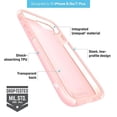 thumbnail image 1 of BodyGuardz Ace Pro Series Phone Case for iPhone 7 Plus, Pink, 1 of 5