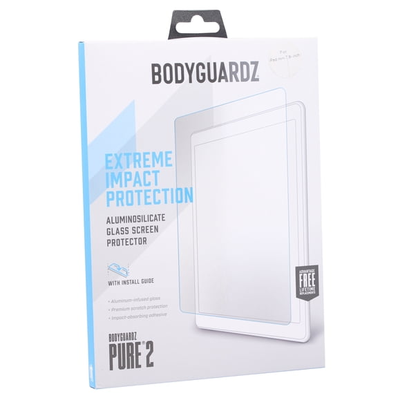 BodyGuardz Pure2 Tempered Glass Screen Protector for iPad Mini 7.9inch