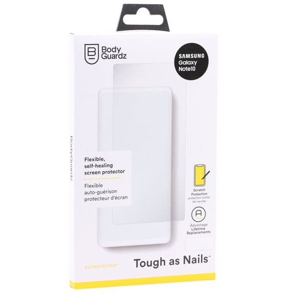 BodyGuardz UltraTough Screen Protector for Samsung Galaxy Note10 - Clear