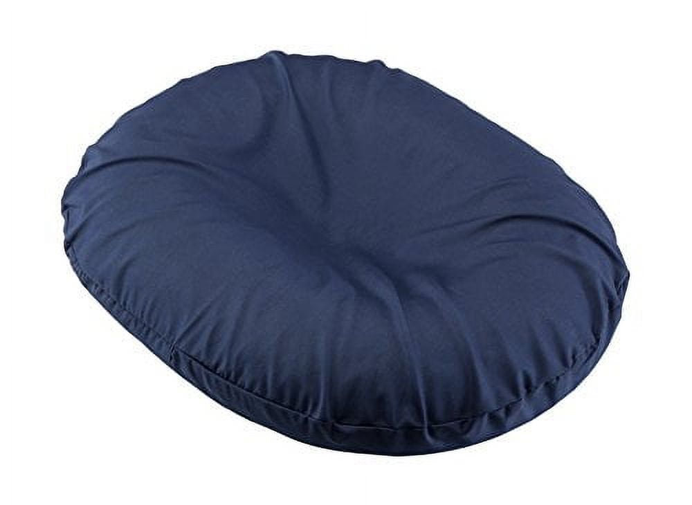 BodyHealt Donut Pillow for Hemorrhoids - Tailbone Cushion for Coccyx, Surgery, Pressure Sores, & Sciatic Pain Relief. Comfort Donut Seat Cushion for Pregnancy and Postpartum Recovery (Navy, 18 Inch)