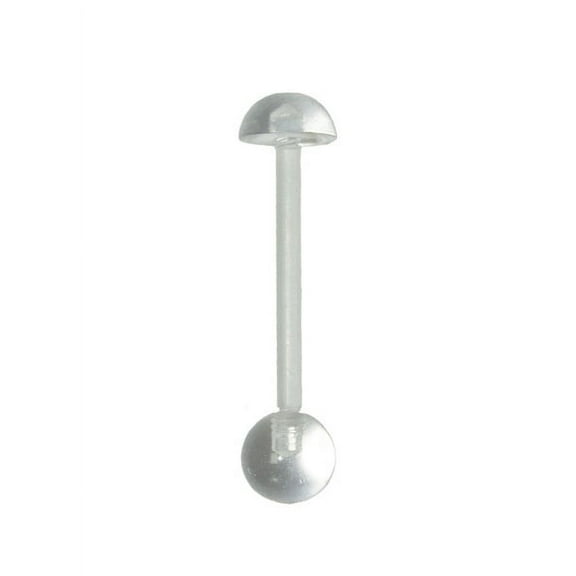 BodyJewelryOnline 14ga Straight Barbell Tongue Piercing