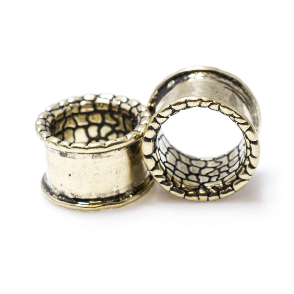 Brass ear tunnels deals
