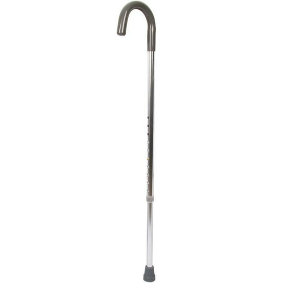 BodyMed Aluminum Adjustable Cane With Vinyl Grip Handle, Adjusts 30"-39"