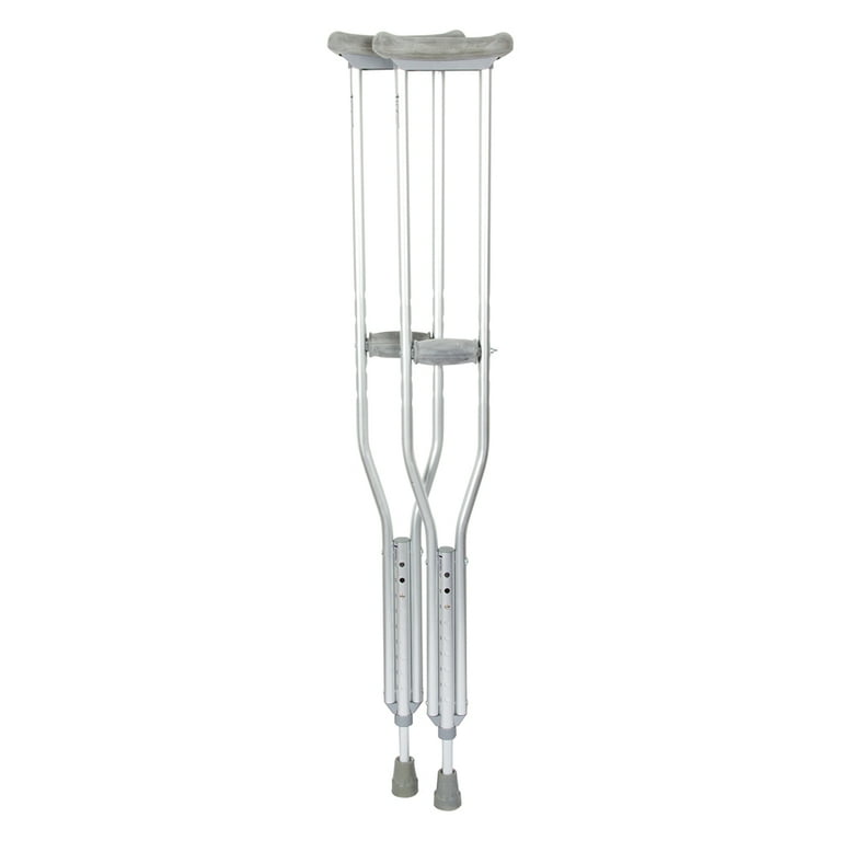 Underarm adjustable aluminum crutch, youth (4' 6