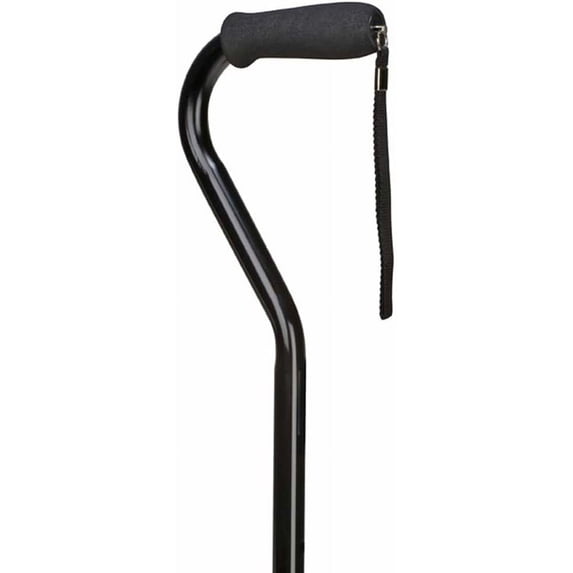 BodyMed Aluminum Vinyl Grip Cane – Walking Crutch for Adults & Seniors ...