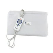 BodyMed Digital Electric Moist Heating Pad, White, 14 inch x 27 inch