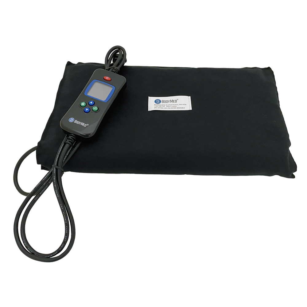 BodyMed Digital Moist Heating Pad with Auto Shut Off Heating Pad for Neck, Shoulder, Back and Muscle Discomfort Relief - 27 in. x 14 Inch, Black - image 1 of 8