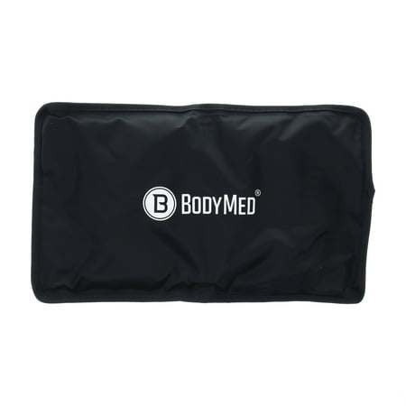 BodyMed Reusable Gel Ice Pack Cold Compress for Back, Shoulder, Neck, & Knee - Professional Grade Cold Therapy for Injuries, Aches, Swelling, Bruises, Sprains - 12 in. x 7 in. (Half)