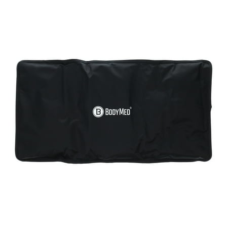 BodyMed Reusable Gel Ice Pack Cold Compress for Back, Shoulder, Neck, & Knee - Professional Grade Cold Therapy for Injuries, Aches, Swelling, Bruises, Sprains - 21 in. x 11 in. (Oversize)