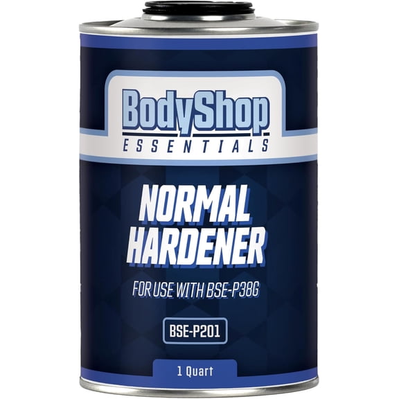 BodyShop Essentials 5:1 2K High-Build Primer Normal Hardener 1 Quart Grey System Activator for Automotive Primer Surfacer (Compatible with BSE-P38G, Sold Separately)