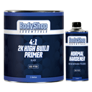 BodyShop Essentials Primer Kit BSE-P70B+BSE-P702, 41, Black, 1 gal/1 qt Normal Hardener