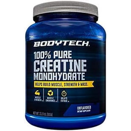 BodyTech 100% Pure Creatine Monohydrate Powder (31.9 oz)