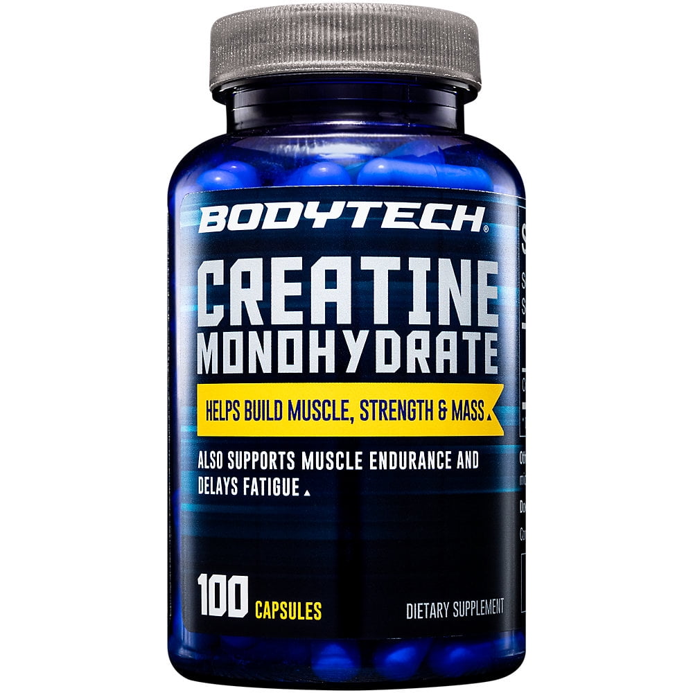 BULKSUPPLEMENTS.COM Creatine Monohydrate Capsules - Micronized Monohydrate,  Vegan Creatine, Pills 7 per Serving, 5000mg, Gluten Free, 210