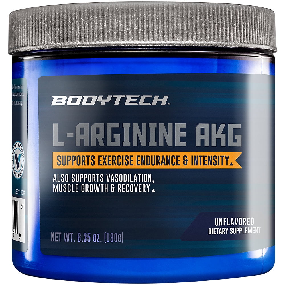 BodyTech LArginine AKG 3000MG Supports Exercise Endurance