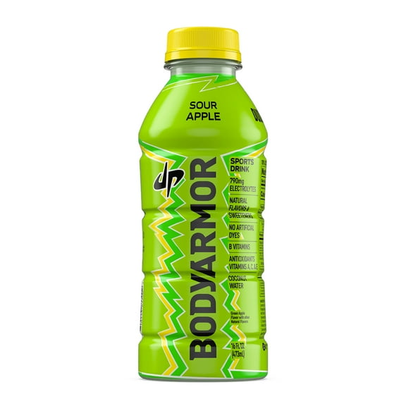 BODYARMOR Dude Perfect Sour Apple Bottle, 16 fl oz