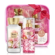 Bodybeau Bath Set 2 CÁI Rose Mist và Lotion